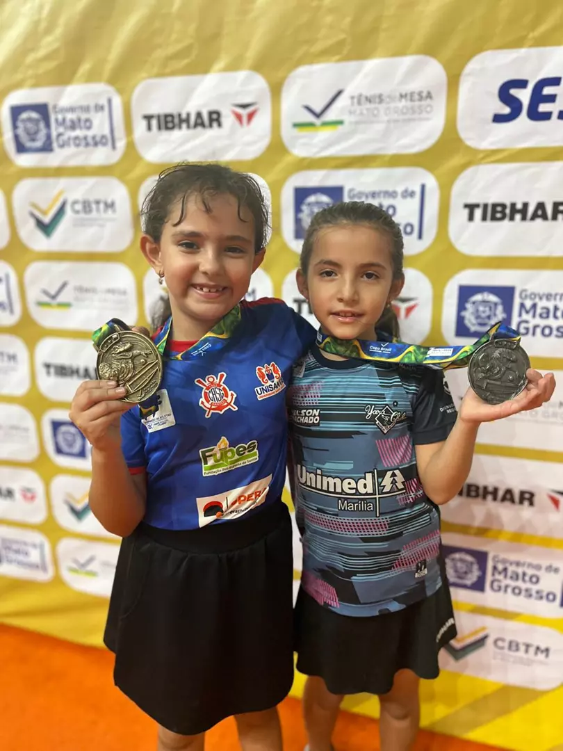 Mesatenista de Marília conquista prata em etapa da Copa do Brasil